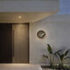 Moon LED 16 inch Painted Washed Brass Outdoor Wall Sconce